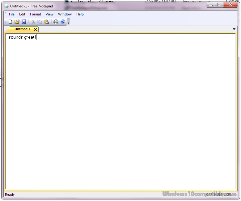 Notepad 1.0 Download